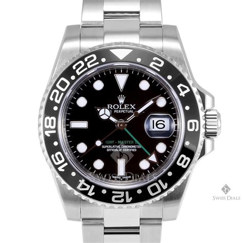 rolex gmt master 2 black dial